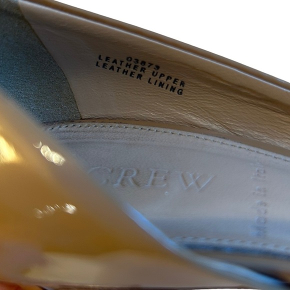 J. Crew Valentina Patent D'Orsay Pump Apricot Mist Size 7 - Picture 5 of 9